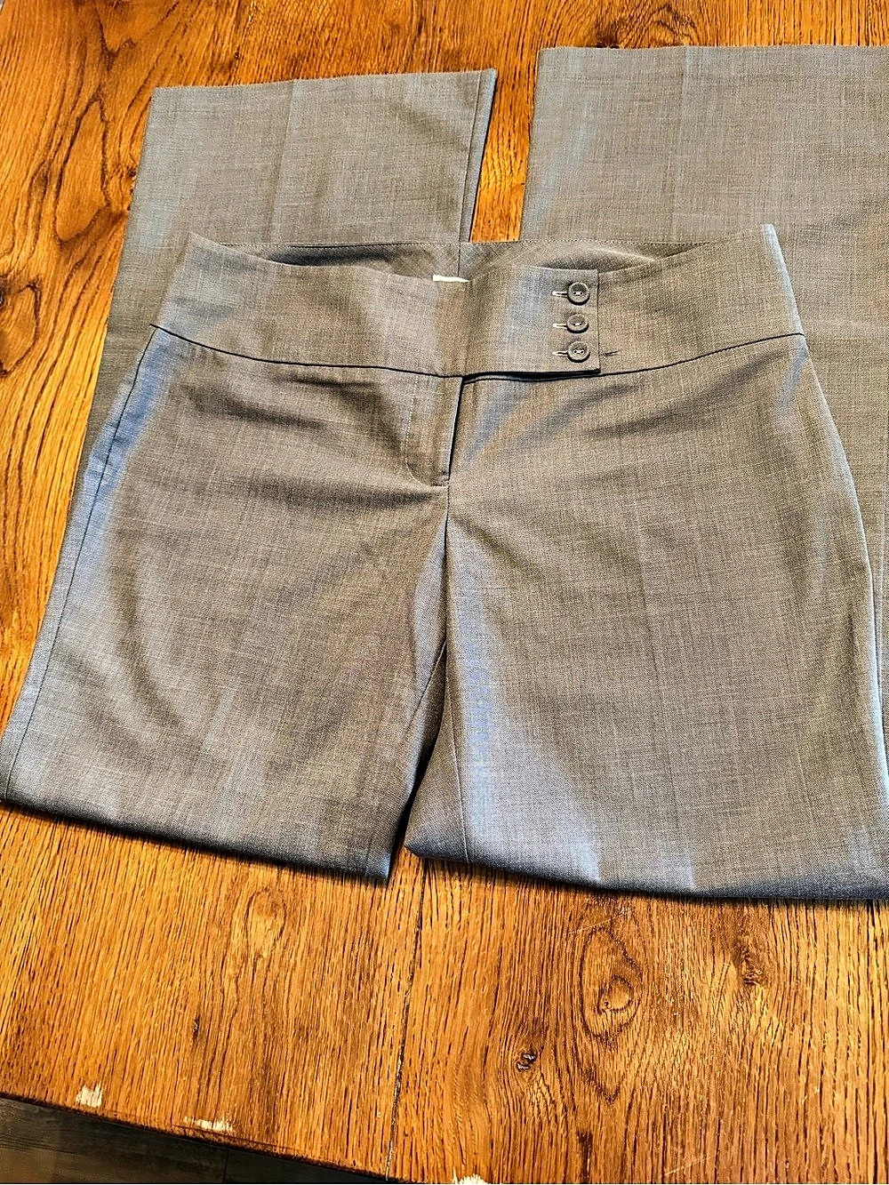Studio Y Gray Wide Leg Pants Size 9/10